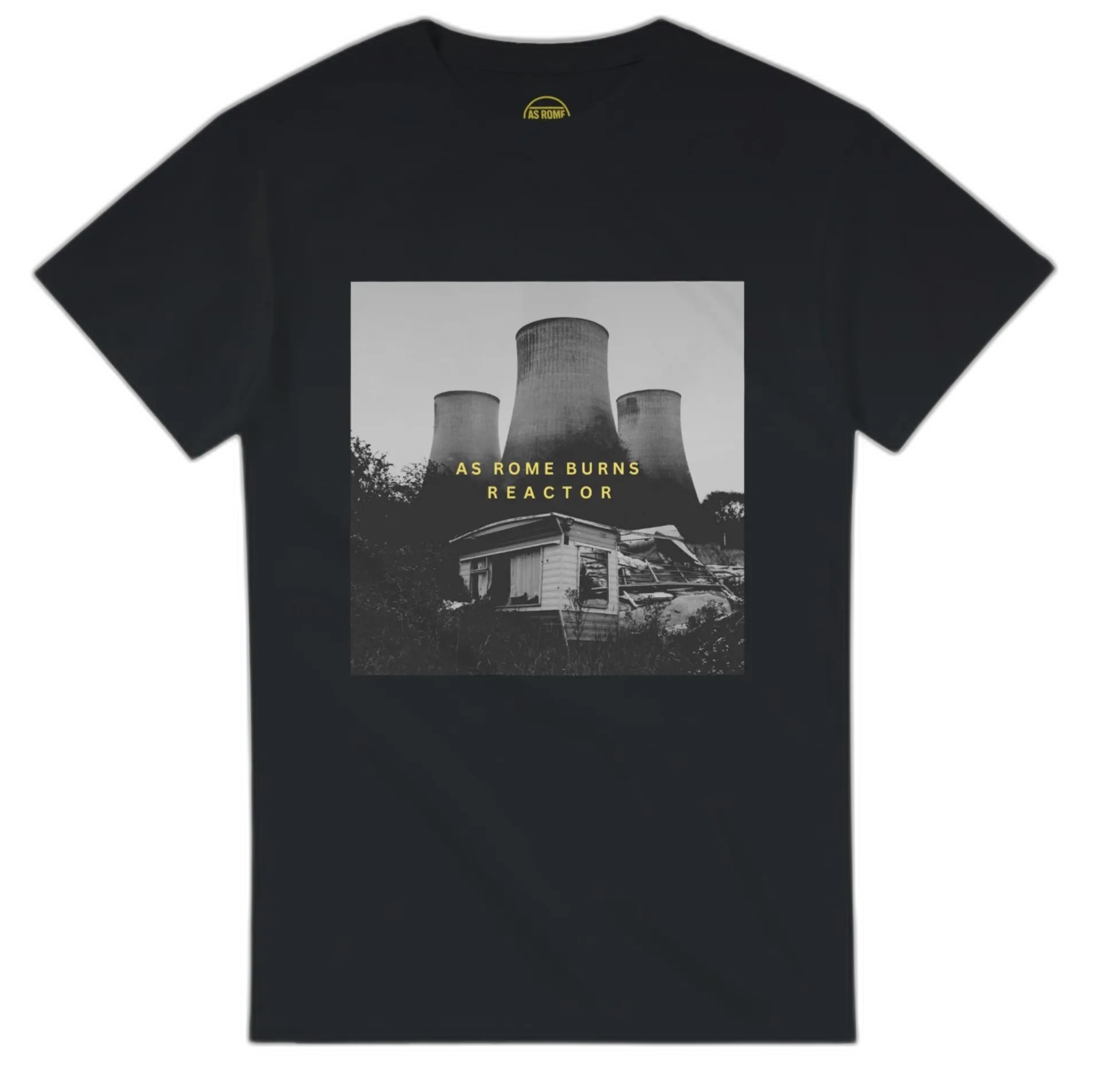 Black Reactor Logo Tee with the EP artwork